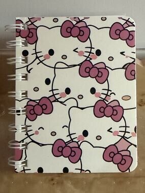 #HK-502 Hello Kitty Mini Spiral Notebook